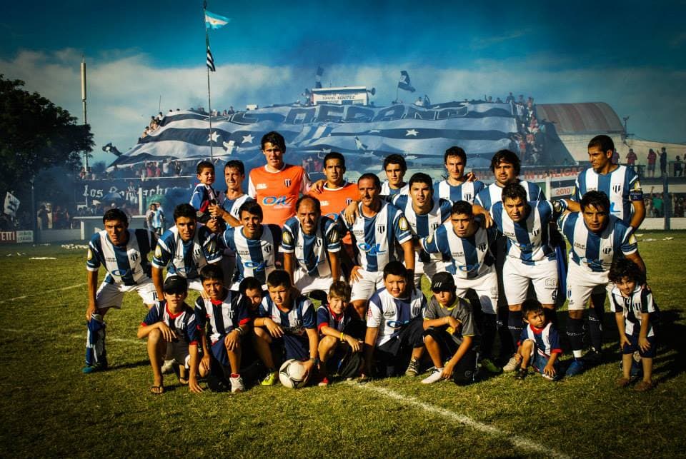 Foto del partido histórico