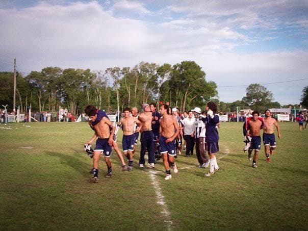 Foto del partido histórico